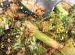 Quinoa saute with broccoli and zucchini