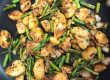 Asparagus Potato Onion Hash